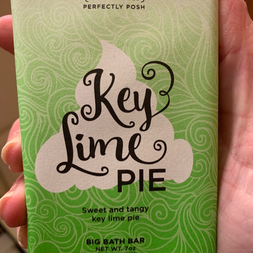 Perfectly Posh Key Lime Pie, chunk